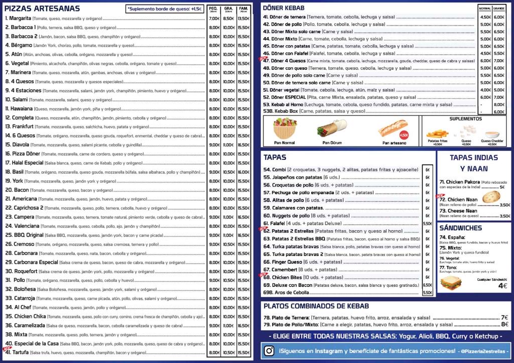 Menu Milán Kebab Pizzería-3
