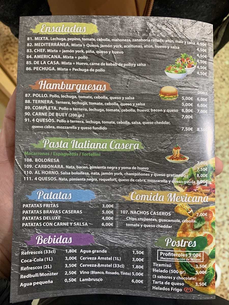 Menu Milán Kebab Pizzería-6